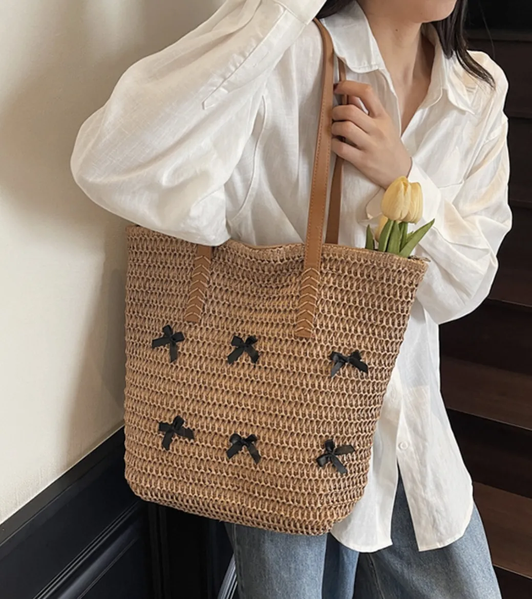 Woven Fabric Bag A004 SKU A004 image 2