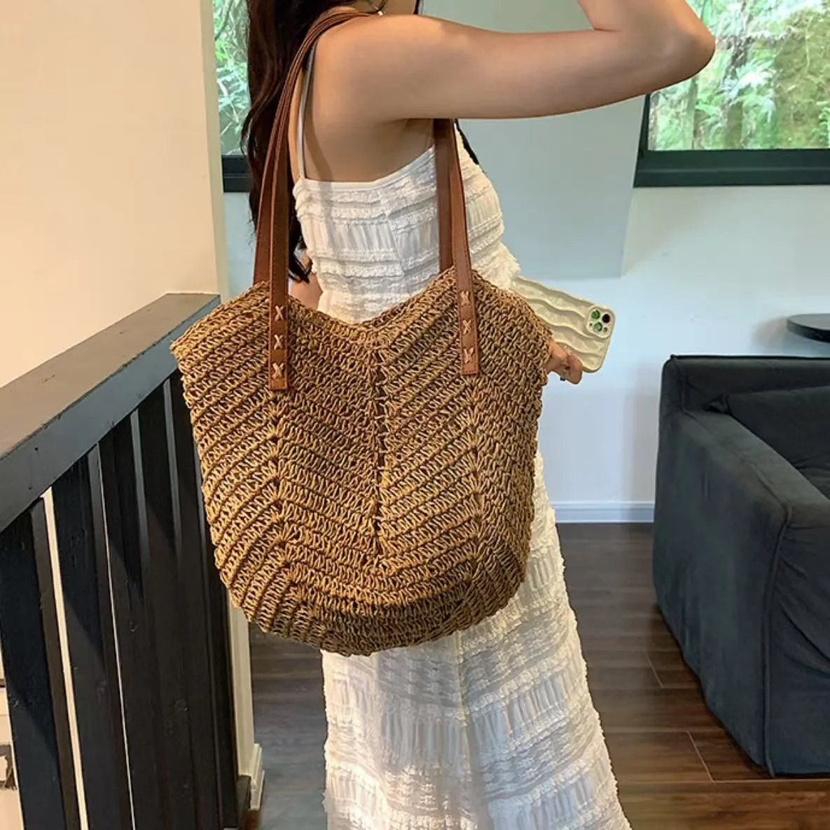 Crochet Bag B002 SKU B002 image 2