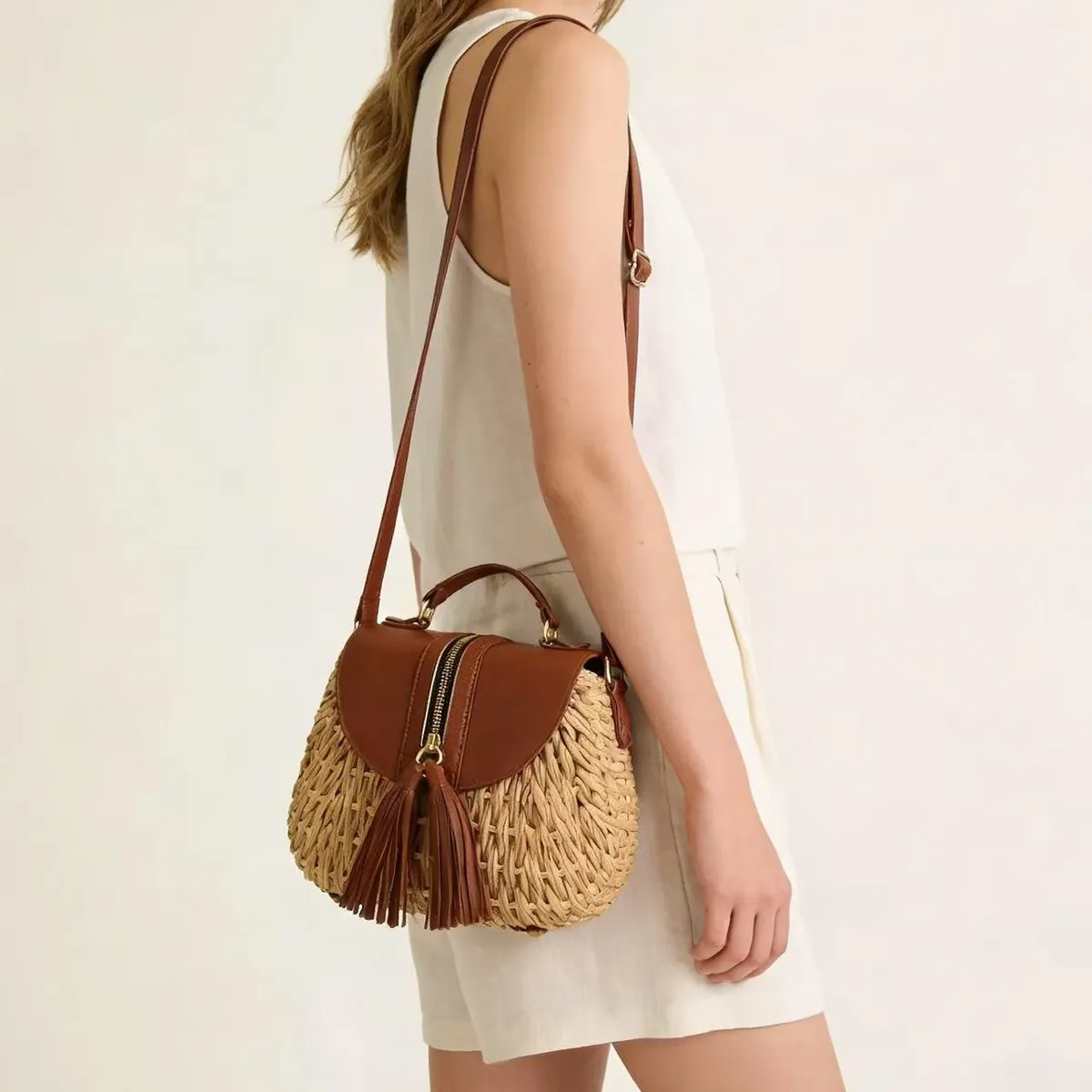 Flat Weave Bag D005 SKU D005 image 1
