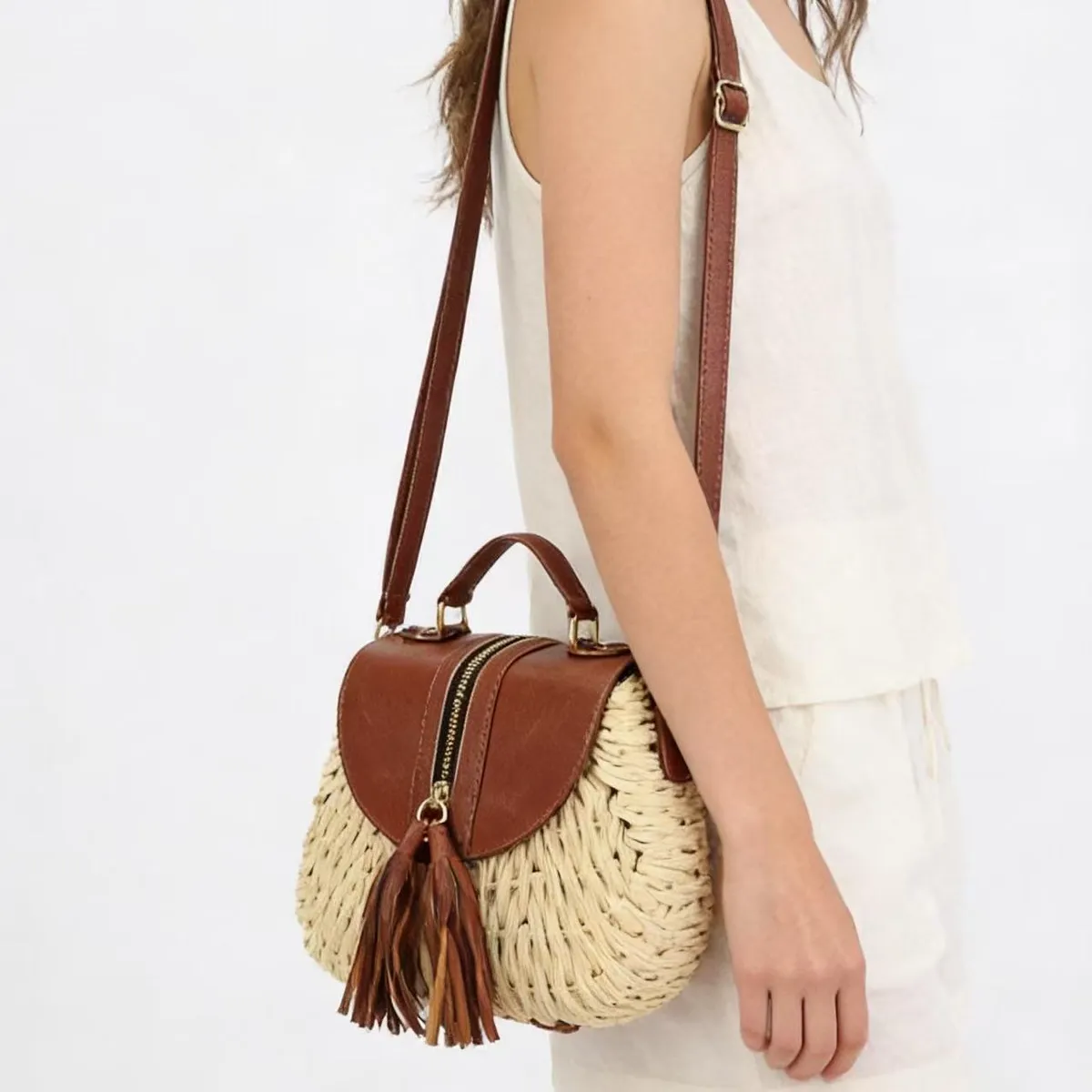 Flat Weave Bag D005 SKU D005 image 3