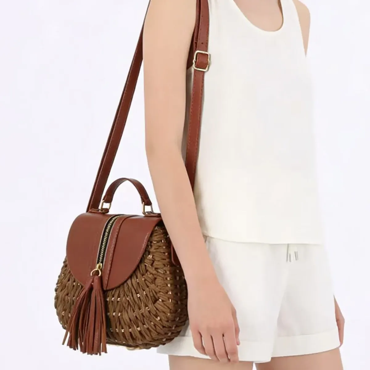 Flat Weave Bag D005 SKU D005 image 6