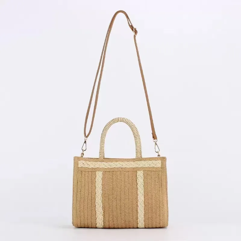 Woven Straw Bag E002 SKU E002 image 2