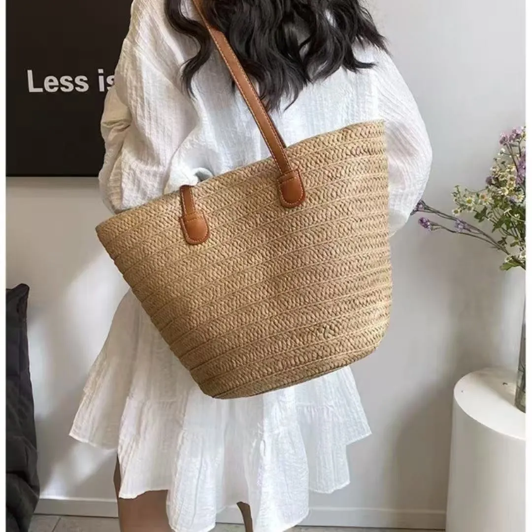 Woven Straw Bag E003 SKU E003