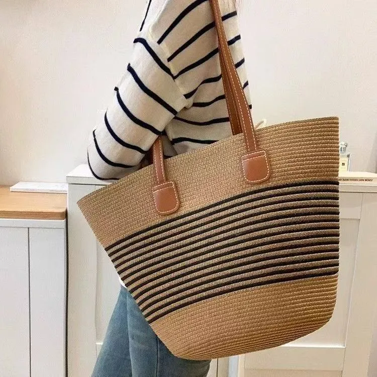 Woven Straw Bag E005 SKU E005 image 2