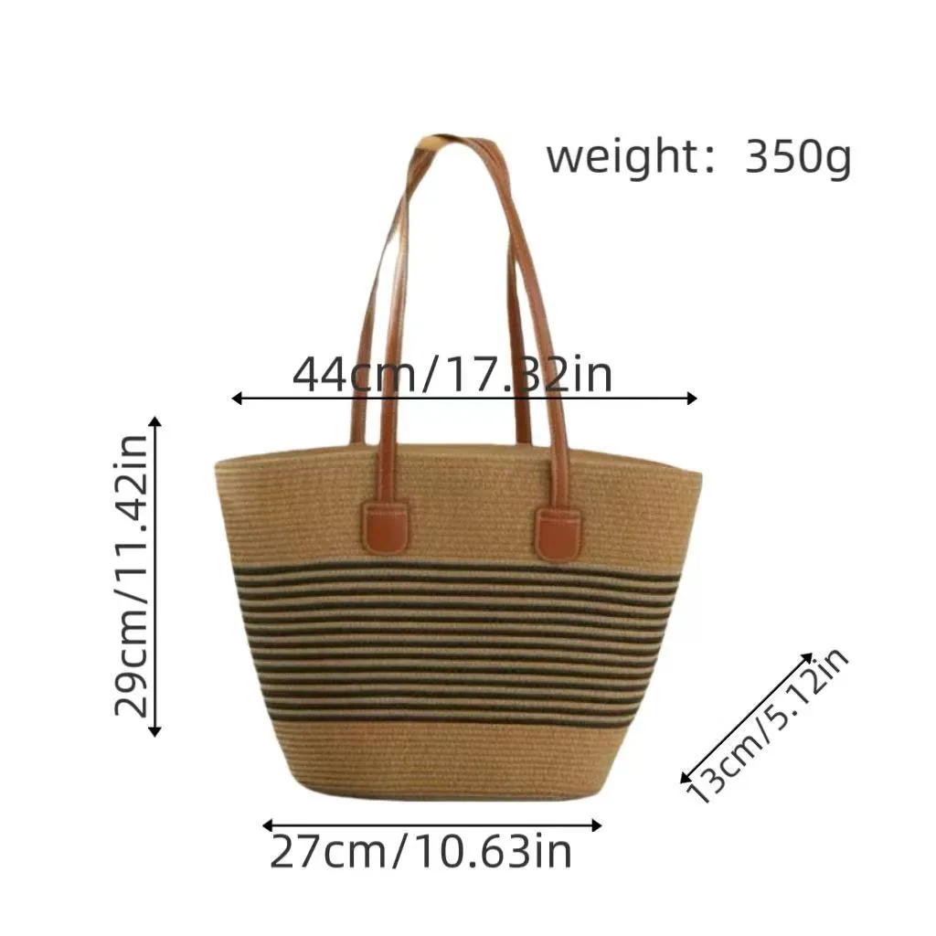 Woven Straw Bag E005 SKU E005 image 3