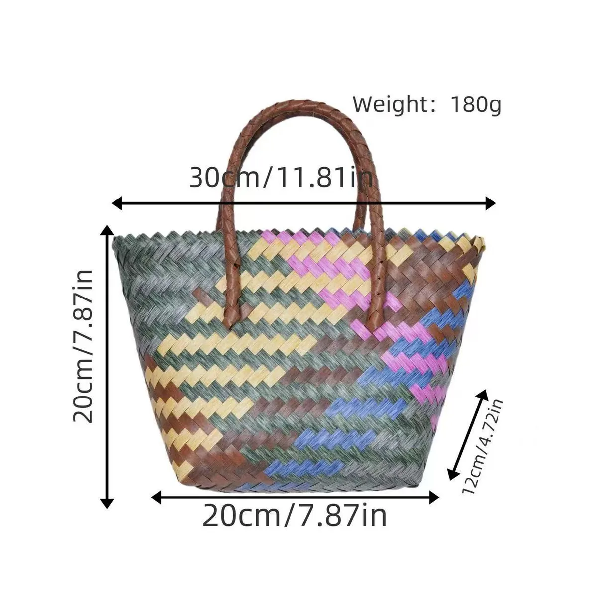 Diagonal Weave Bag F002 SKU F002