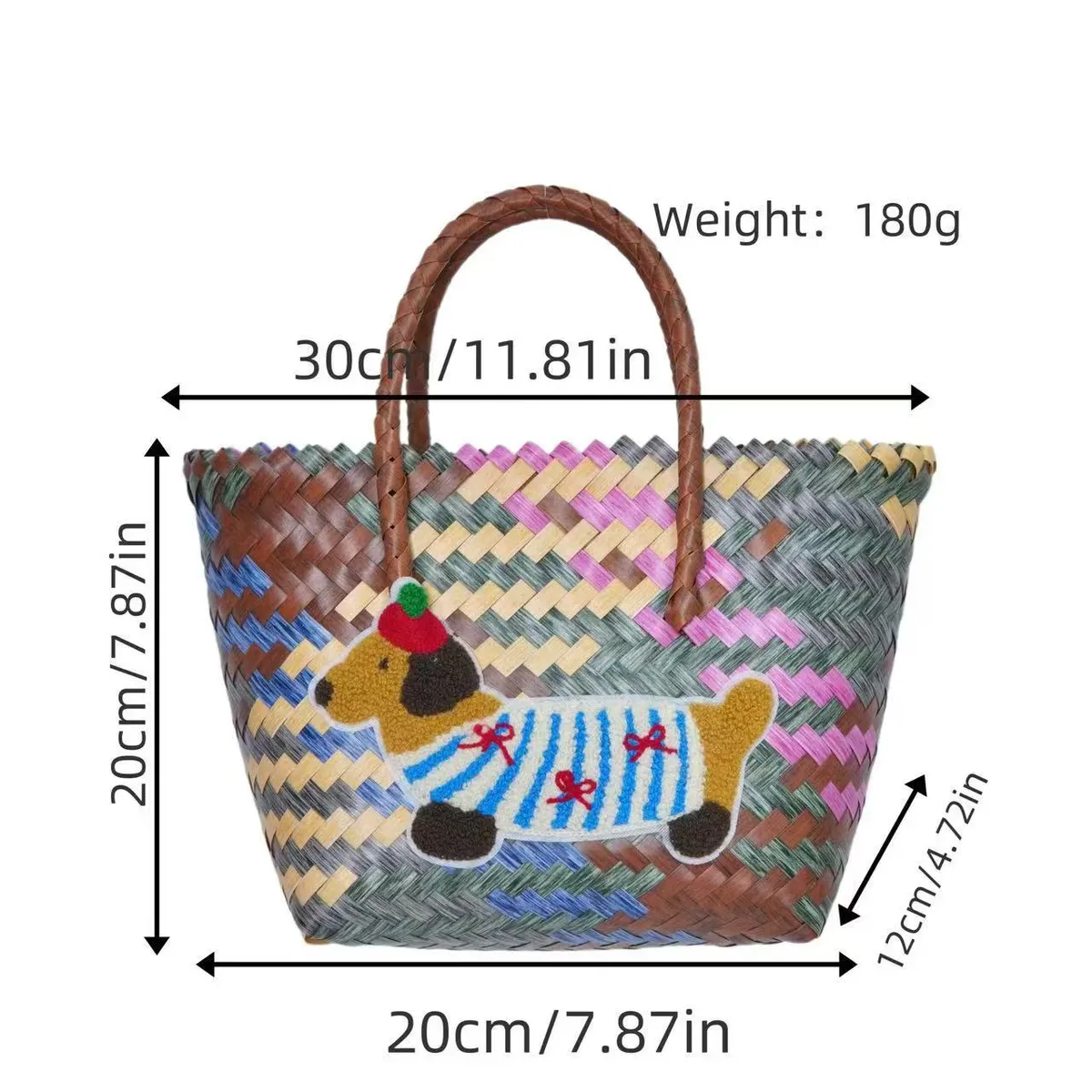 Diagonal Weave Bag F005 SKU F005
